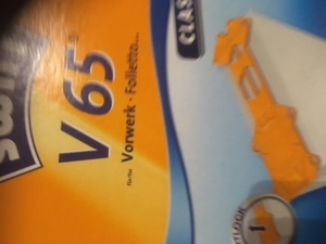 VORWERK STAUBSAUGERBEUTEL V65 *NEU* & 1 GRATIS BEUTEL Bild 2