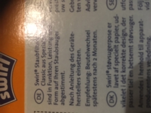 VORWERK STAUBSAUGERBEUTEL V65 *NEU* & 1 GRATIS BEUTEL Bild 7