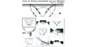 fast neu! Knut Hesterberg Space-Age Chrom Couchtisch Glastisch Bild 9