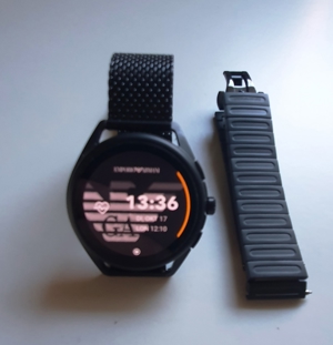 Emporio Armani Herren Touchscreen Smartwatch mit Armband ART5029 Bild 4