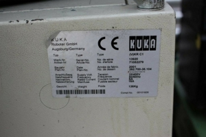 KUKA KR62 Industrieroboter mit KRC1 Steuerung und Siemens C7-633 Bild 5