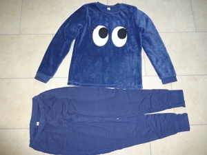 kuscheliger Pyjama (2tlg.) zu verkaufen *Größe 176* (blau)