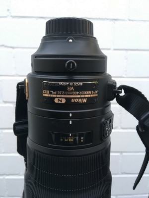 Nikon Nikkor 400 mm f 2.8 EFL ED Tele Objektiv Bild 5