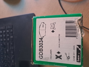 Bremsbeläge vo Honda Legend 1 u Prelude3(1988-12/1990)