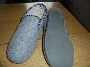 Hausschuhe Hüttenschuhe Winter PantoffelnGr.40/41 Filz Warm Bild 3