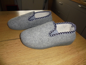 Hausschuhe Hüttenschuhe Winter PantoffelnGr.40/41 Filz Warm Bild 4
