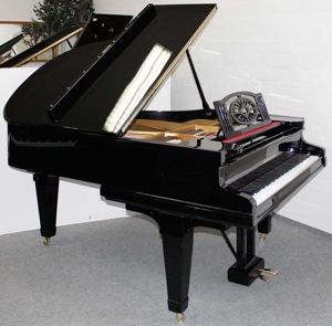 Flügel Klavier Grotrian-Steinweg 190, schwarz poliert, Nr. 33044, 5 Jahre Garantie Bild 4