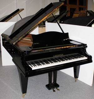 Klavier Flügel Bechstein, 203 cm, schwarz poliert, generalrestauriert Bild 3