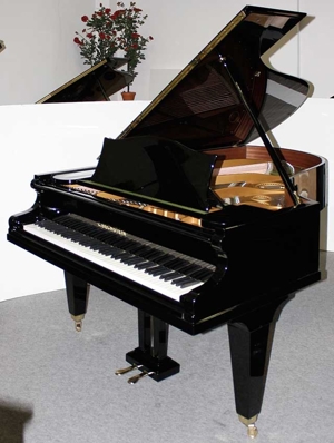 Klavier Flügel Bechstein, 203 cm, schwarz poliert, generalrestauriert Bild 1