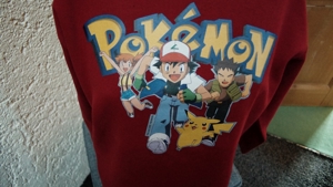 #Sweatshirt, Gr. 140, #rot, Pokemon, #Nintendo Bild 2