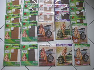 Strumpfhose Gr 40 42 neu vintage Damen