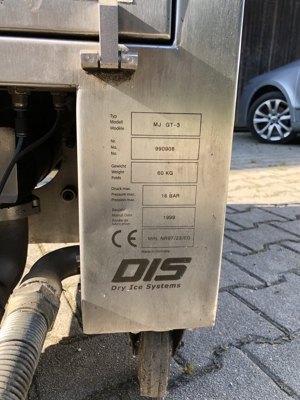 Trockeneisstrahlgerät DIS Mini Jet MJ GT-3 Dry Ice Blasting Bild 19
