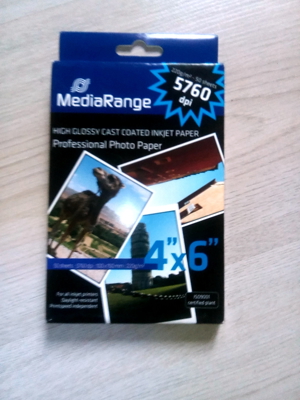 MediaRange Professional Photo Paper 4"x6", neuwertig, Mengenrabatt Bild 4