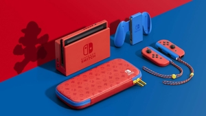 Nintendo Switch Mario Red Blue Edition NEU OVP Limitiert Rot Blau