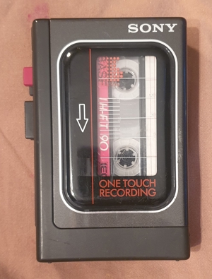 Sony Walkman TCM-13 aus den 80``er Jahren Rarität Vintage Diktiergerät Kassett Bild 1