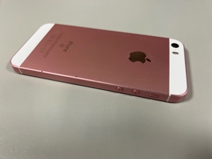 iPhone SE, 64 GB, weiß mit Panzerglas, Slim Hülle Bild 3