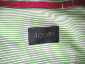 Business * Freizeit * Streifen * Langarm * Hemd "JOOP!" Gr. 40- 41, 42/ M- L * grün * weiß