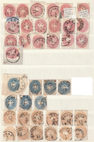 1850-70. Österreichische Post in Ungarn, Selten! Bild 7