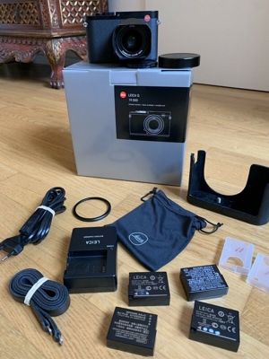 Leica Q Typ 116 24.2MP Digitalkamera - Schwarz Bild 8