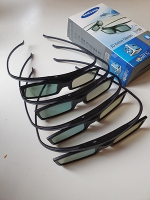 4 Samsung 3D-Active-Shutter-Brillen (SSG-P51002) Bild 2