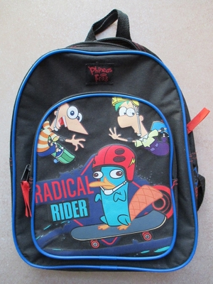 Rucksack für Kinder Phineas und Ferb - Gebraucht Bild 1