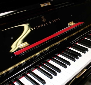 Klavier Steinway & Sons K-132, schwarz poliert, Nr. 145434, 5 Jahre Garantie Bild 3