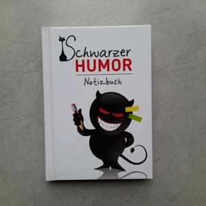 Notizbuch "schwarzer Humor"