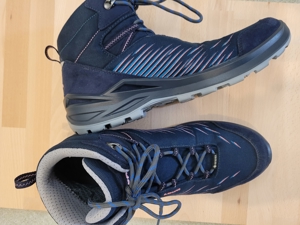 Lowa - Gore-Tex Schuh (Boot  Stiefel) Größe 42- blau Bild 5