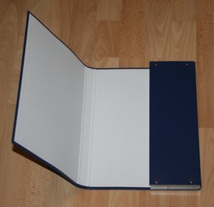NEU - Blaue Heft - Box - für Schulhefte - Sammel-Box für Hefte Bild 2