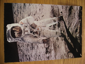 50 Jahre Mondlandung. 45 Jahre alte Postkarten, 6er Satz (gut) Bild 4