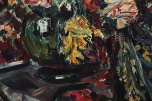 Impressionismus Interieur Stillleben Ölgemälde unleserlich signiert 1912(BG1591) Bild 6