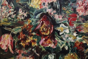Impressionismus Interieur Stillleben Ölgemälde unleserlich signiert 1912(BG1591) Bild 12