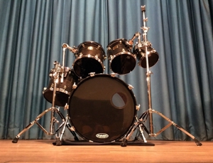 Yamaha Maple Custom Shellset, Original R.I.M.S., Pearl Mounts, 1st Series Japan