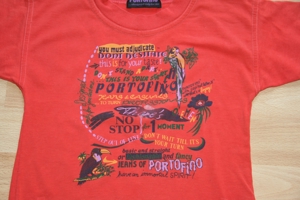 Rotes T-Shirt - Größe 92 - Kurzarm - Shirt - von PORTOFINO Bild 2