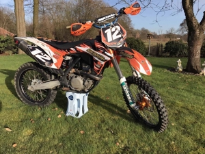 KTM SXF 350 SX-F no 125 250 450 Bj. 2012 Akrapovic Talon Renthal