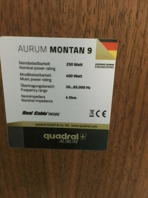 Quadral Aurum Montan 9 Bild 8