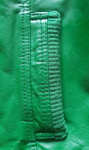 Damen-Lederjacke marke Gipsy, Größe S (36), grün Bild 2