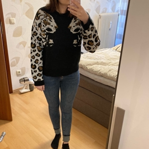 Damen Pulli Größe 2XS Leopard Pullover Sweater Primark Bild 4