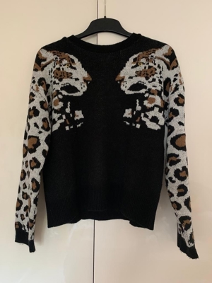 Damen Pulli Größe 2XS Leopard Pullover Sweater Primark Bild 3