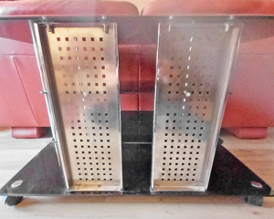 TV-Glas Chrom-Tisch Bild 8