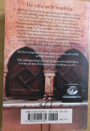 Batya Gur / Du sollst nicht begehren / ISBN 3-442-44278-8 Bild 2