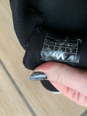 Sneakers 40 Damen schwarz  Bild 5
