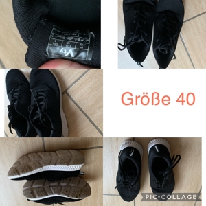 Sneakers 40 Damen schwarz  Bild 6