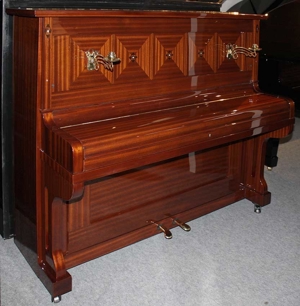 Klavier Zimmermann, 124 cm, komplett restauriert, 5 Jahre Garantie Bild 2