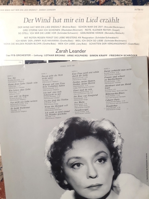 Zarah Leander - 2 tolle LPs, 3 "besondere" Singles Bild 4