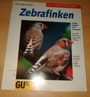 Zebrafinken Sachbuch  Bild 1