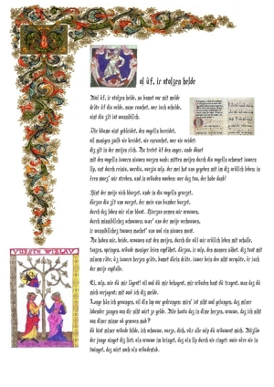 Lyrik mittelalterlicher Minnesang & Spruchdichtung Bild 13