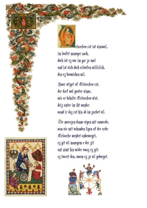 Lyrik mittelalterlicher Minnesang & Spruchdichtung Bild 7