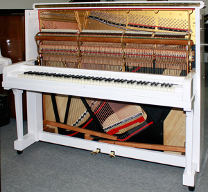 Klavier Steinway & Sons K-132, weiß poliert, Nr. 215632, 5 Jahre Garantie Bild 5