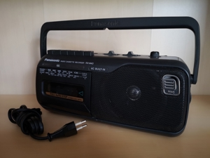 Vinatge Tape PANASONIC Radio Cassette Recorder RX-M40